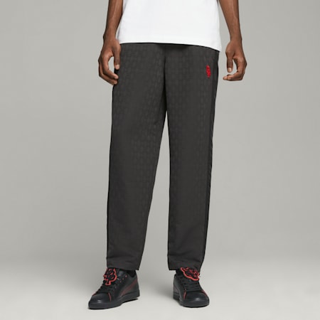PUMA x DAPPER DAN Men's T7 Pants, PUMA Black, small