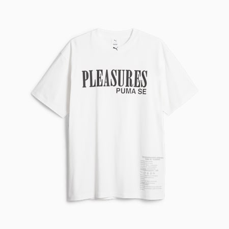 T-shirt à imprimés PUMA x PLEASURES, PUMA White, small