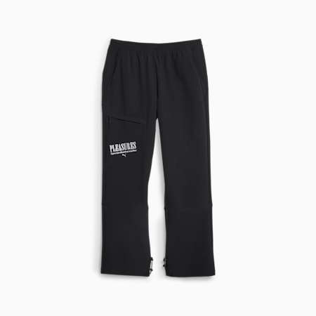 PUMA x PLEASURES Men's Cargo Pants, PUMA Black, small-PHL