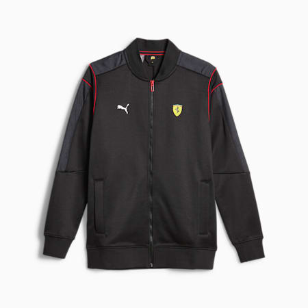 Scuderia Ferrari Race MT7 Track Jacket, PUMA Black, small-PHL