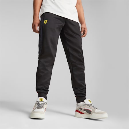 Scuderia Ferrari Race MT7 Men's Track Pants, PUMA Black, small-AUS