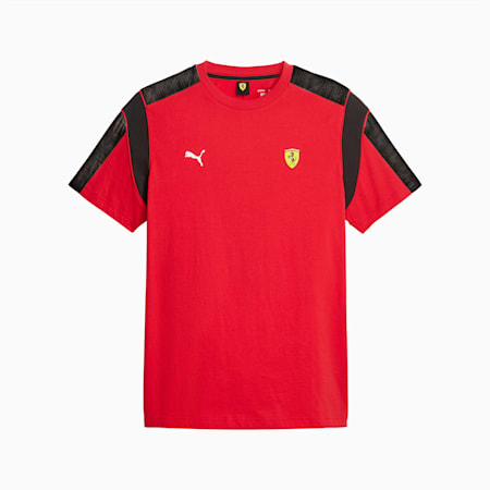 페라리 레이스 MT7 티셔츠<br>Ferrari Race MT7 Tee, Rosso Corsa, small-KOR