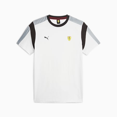 페라리 레이스 MT7 티셔츠<br>Ferrari Race MT7 Tee, PUMA White, small-KOR