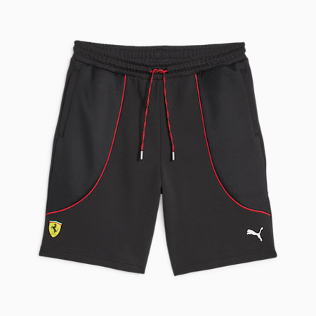 Celana Pendek Sweat Scuderia Ferrari Race, PUMA Black, small-IDN