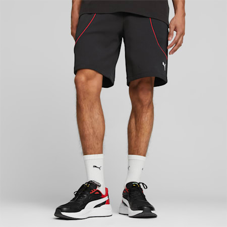 Scuderia Ferrari Race Sweat Shorts, PUMA Black, small-PHL