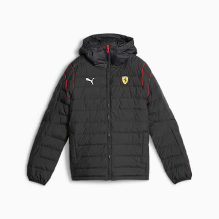 Scuderia Ferrari Race Youth MT7 EcoLite Jacket, PUMA Black, small