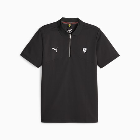 เสื้อโปโล Scuderia Ferrari Style, PUMA Black, small-THA