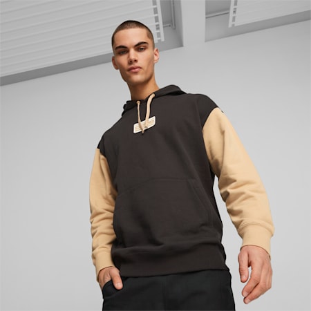 Porsche Legacy Statement Hoodie, PUMA Black, small-SEA