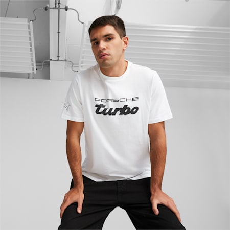 Porsche Legacy T-Shirt, PUMA White, small