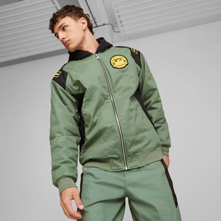 Mens velour best sale tracksuit puma