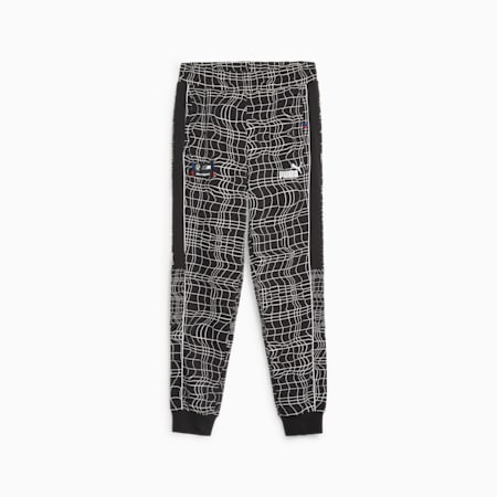 BMW M Motorsport Camo SDS Men's Sweatpants, PUMA Black-AOP, small-AUS