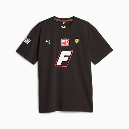 T-shirt Garage Crew Scuderia Ferrari Race Homme, PUMA Black, small