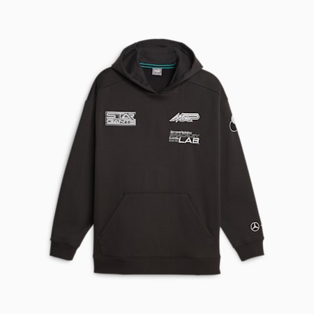 Mercedes-AMG Petronas Motorsport Garage Crew hoodie, PUMA Black, small
