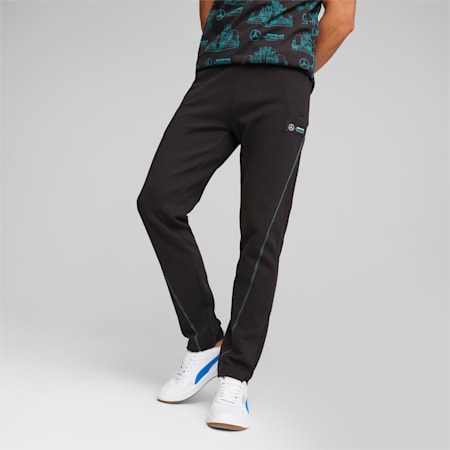 Mercedes-AMG PETRONAS Men's Motorsport Sweatpants, PUMA Black, small-SEA