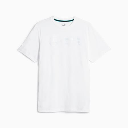 Mercedes-AMG PETRONAS Men's Motorsport Tee, PUMA White, small-AUS