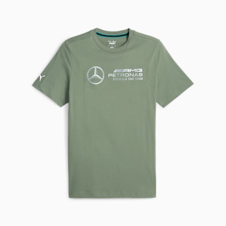 Mercedes-AMG PETRONAS Motorsport T-shirt voor heren, Eucalyptus, small
