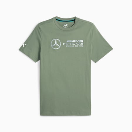 เสื้อยืด Motorsport ผู้ชาย Mercedes-AMG PETRONAS, Eucalyptus, small-THA