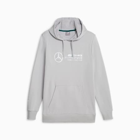 Mercedes-AMG PETRONAS Men's Motorsport Hoodie, Mercedes Team Silver, small-AUS