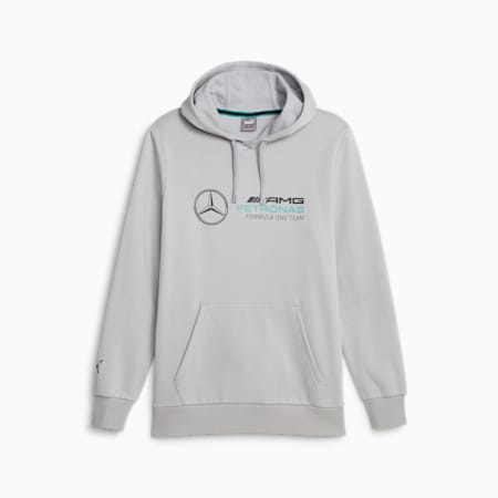 Mercedes-AMG PETRONAS Motorsport hoodie voor heren, Mercedes Team Silver, small