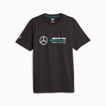 Mercedes-AMG PETRONAS Men's Motorsport Tee, PUMA Black, small-AUS
