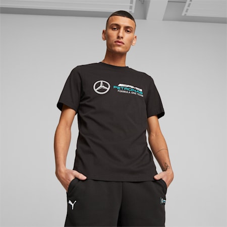 Mercedes-AMG PETRONAS Men's Motorsport Tee, PUMA Black, small