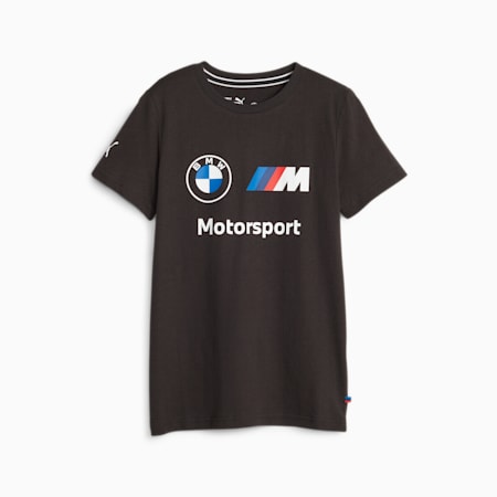 BMW M Motorsport Essentials Logo T-shirt, PUMA Black, small