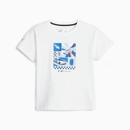 BMW M Motorsport Motorsport Tee - Kids 4-8 years, PUMA White, small-AUS