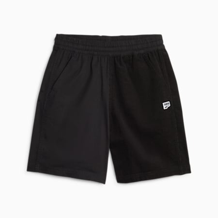 Downtown Men's Relaxed Corduroy Shorts, PUMA Black, small