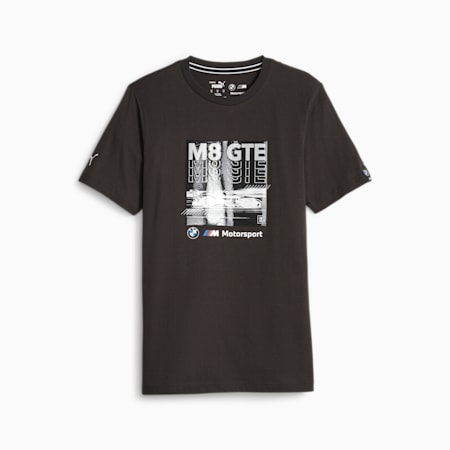 BMW M Motorsport Men's Car Graphic Tee, PUMA Black, small-SEA