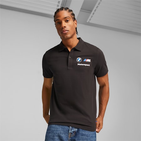Męska koszulka polo BMW M Motorsport, PUMA Black, small