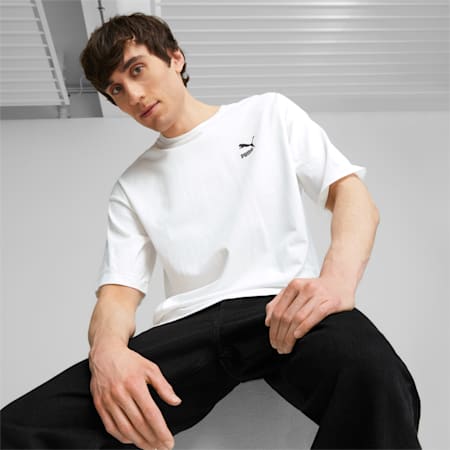 เสื้อยืดผู้ชาย BETTER CLASSICS, PUMA White, small-THA