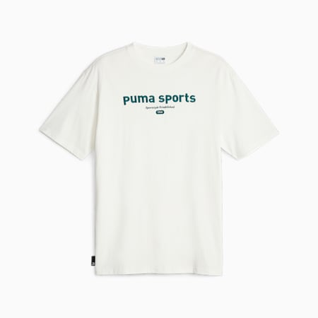 PUMA TEAM Men's Tee, Warm White, small-PHL