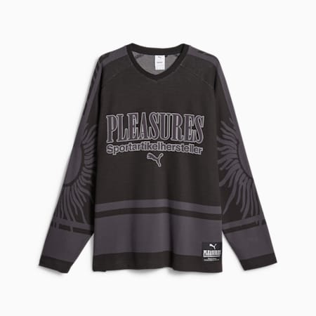 Maglia da hockey su ghiaccio PUMA x PLEASURES da uomo, PUMA Black, small