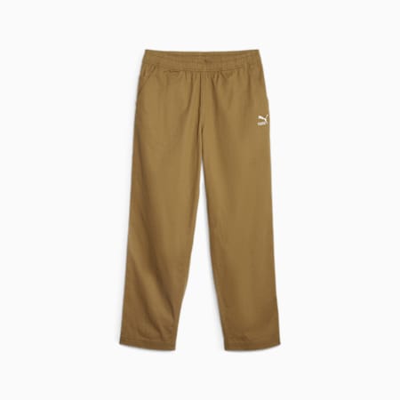 BETTER CLASSICS Men's Woven Sweatpants, Chocolate Chip, small-SEA