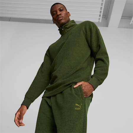 Green shop puma tracksuit