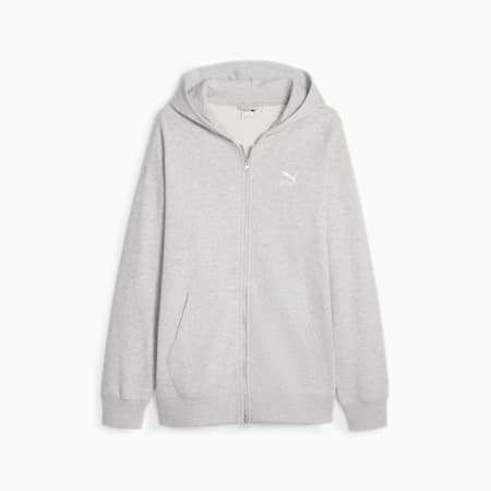 Better Classics Men's Relaxed Hoodie, Light Gray Heather, small-PHL