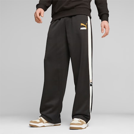 T7 Men's Track Pants, PUMA Black, small