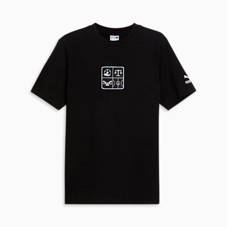 Classics 'Icons of Unity' Unisex Graphic Tee, PUMA Black, small-AUS