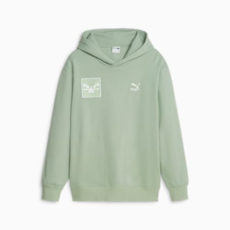 Classics 'Icons of Unity' Hoodie, Green Fog, small