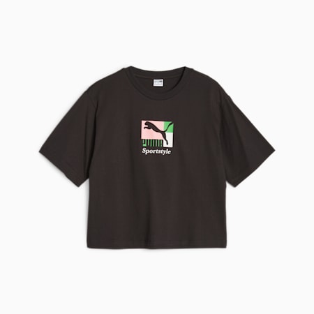 Classics Brand Love T-Shirt Damen, PUMA Black, small