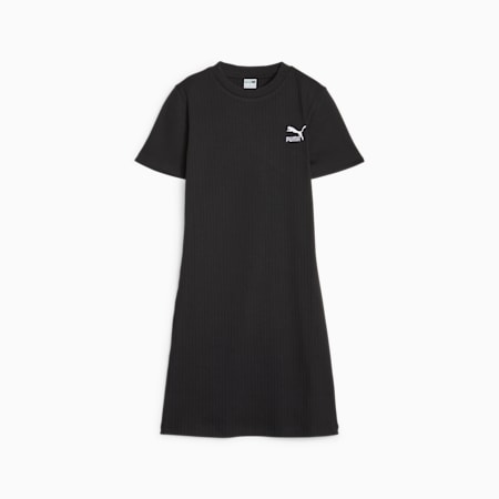 Robe côtelée Classics Femme, PUMA Black, small