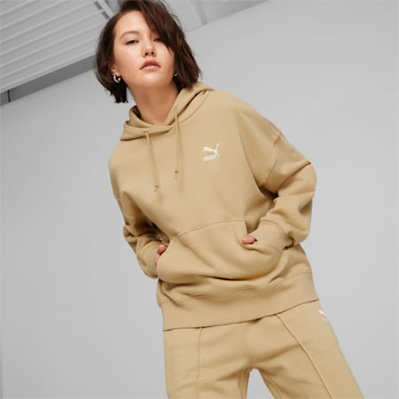 CLASSICS Women's Oversized Hoodie, Sand Dune, small-AUS