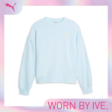 Sweatshirt Oversize Wanita CLASSICS, Icy Blue, small-IDN
