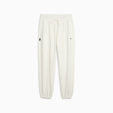 DOWNTOWN Women's Sweatpants, Warm White, small-SEA