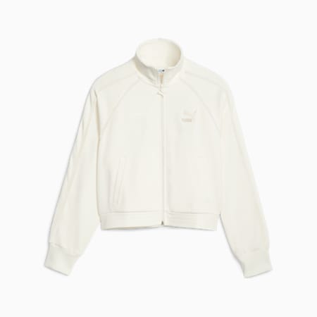 Puma metallic logo track jacket on sale