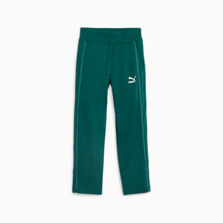 Green puma tracksuit bottoms on sale