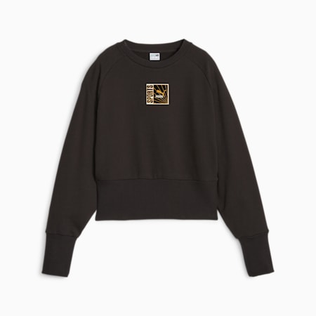 CLASSICS Sweatshirt Damen, PUMA Black, small