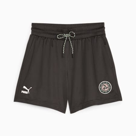 DARE TO Women's Football Shorts, PUMA Black, small-AUS