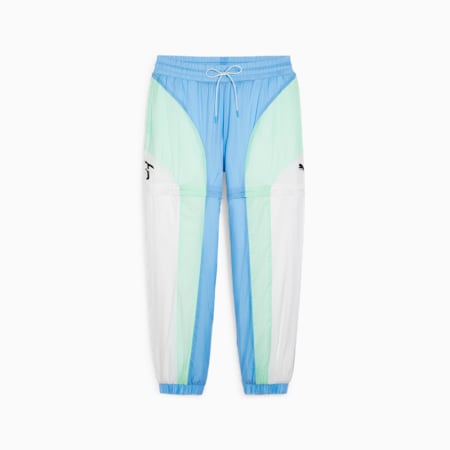 STEWIE x WATER Women's Basketball Jogger, PUMA White-Day Dream-Minty Burst, small