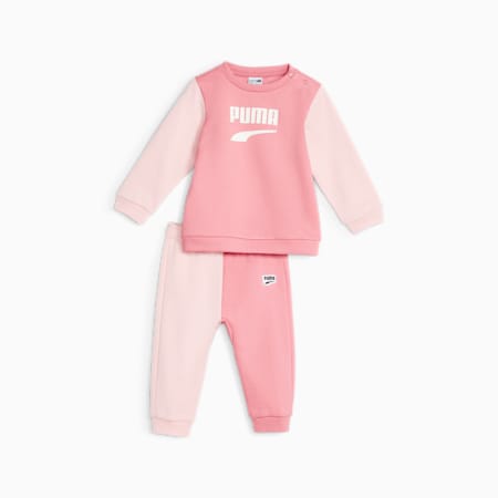 Minicats Downtown Jogger Set - Infants 0-4 years, Peach Smoothie, small-AUS